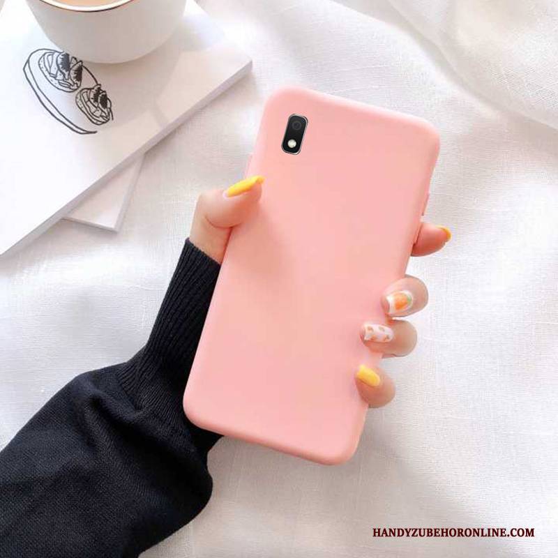 Hülle Samsung Galaxy A10 Silikon Schlank Handyhüllen, Case Samsung Galaxy A10 Taschen Trendmarke Liebhaber