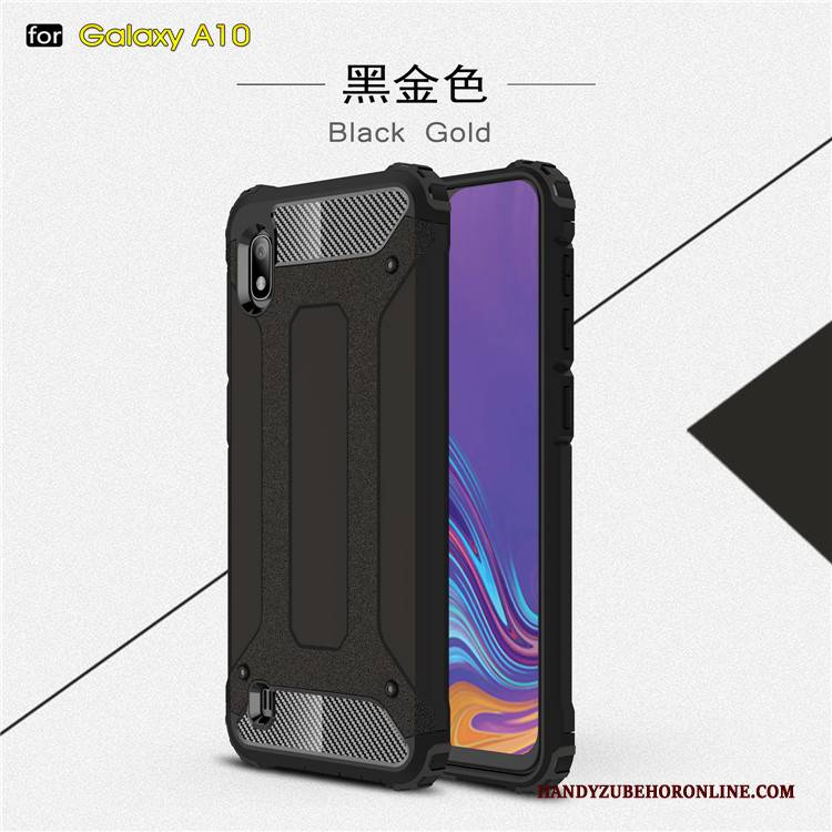 Hülle Samsung Galaxy A10 Weiche Rot Schwer, Case Samsung Galaxy A10 Silikon Anti-sturz Trend