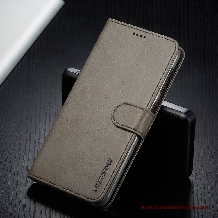 Hülle Samsung Galaxy A20e Lederhülle Muster Anti-sturz, Case Samsung Galaxy A20e Geldbörse Magnetschließe Kuh