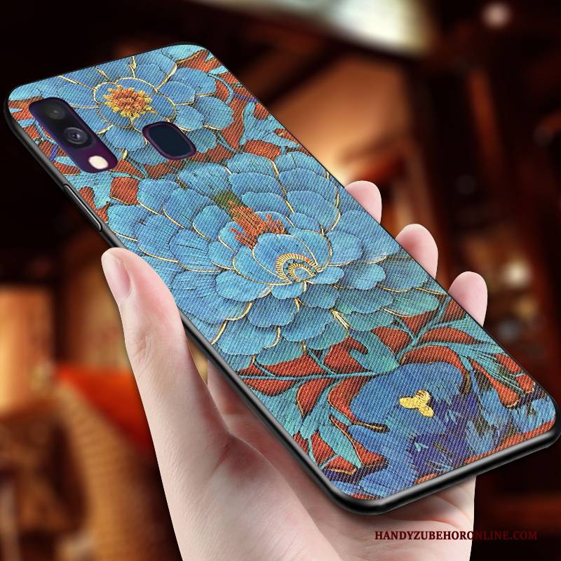 Hülle Samsung Galaxy A20e Schutz Chinesische Art Handyhüllen, Case Samsung Galaxy A20e Weiche Anti-sturz