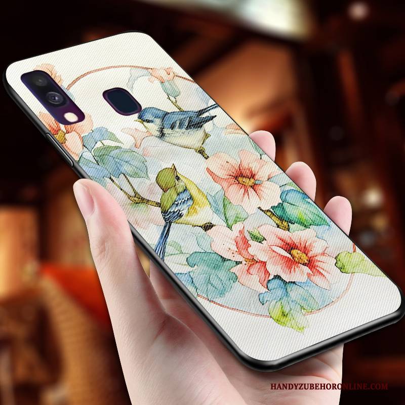 Hülle Samsung Galaxy A20e Schutz Chinesische Art Handyhüllen, Case Samsung Galaxy A20e Weiche Anti-sturz