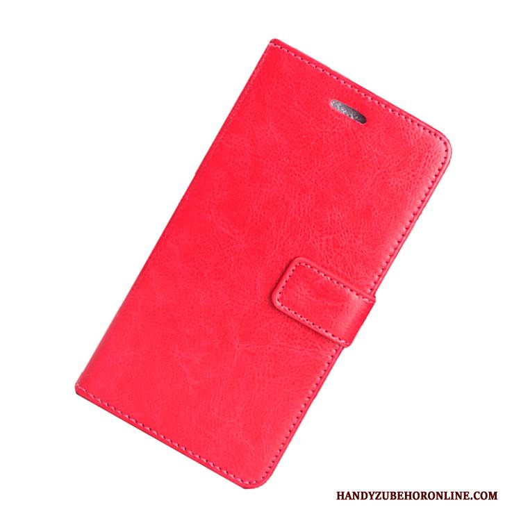 Hülle Samsung Galaxy A20e Taschen Hängende Verzierungen Karte, Case Samsung Galaxy A20e Geldbörse Rot Handyhüllen