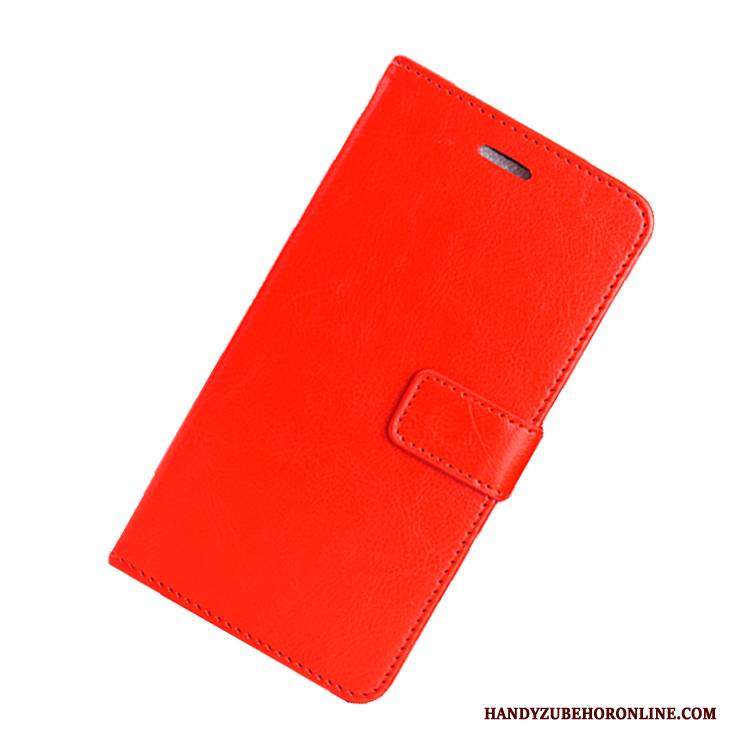 Hülle Samsung Galaxy A20e Taschen Hängende Verzierungen Karte, Case Samsung Galaxy A20e Geldbörse Rot Handyhüllen