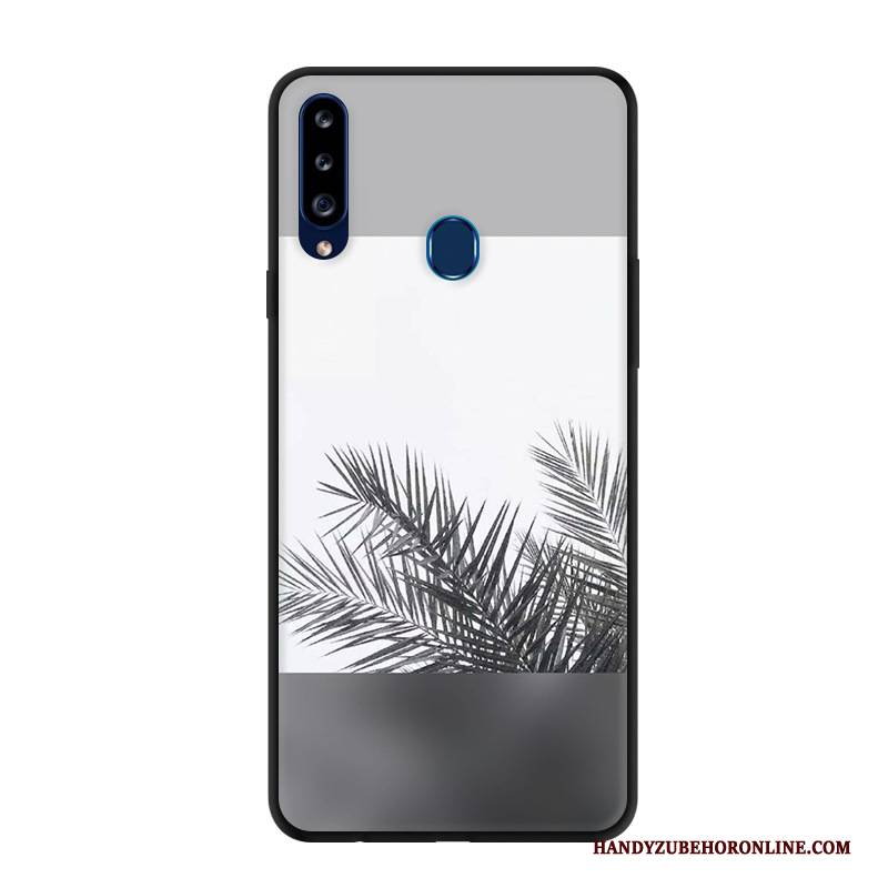 Hülle Samsung Galaxy A20s Karikatur Handyhüllen Rot, Case Samsung Galaxy A20s Kreativ Anti-sturz