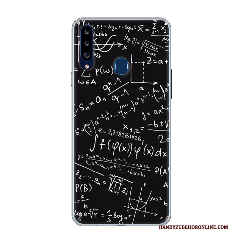 Hülle Samsung Galaxy A20s Karikatur Persönlichkeit Weiß, Case Samsung Galaxy A20s Schutz Handyhüllen Angepasst