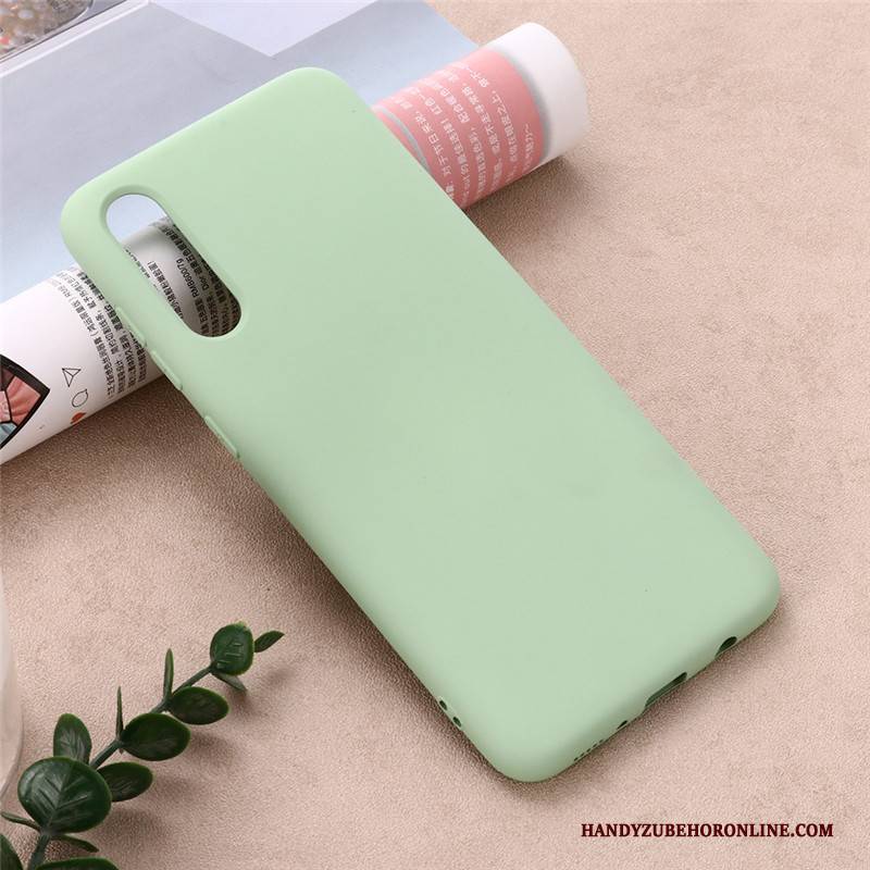 Hülle Samsung Galaxy A20s Lederhülle Trend Grün, Case Samsung Galaxy A20s Folio Handyhüllen