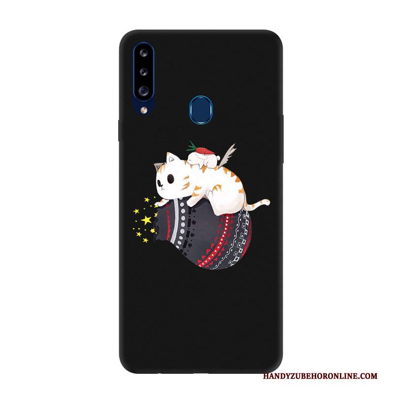 Hülle Samsung Galaxy A20s Weiche Grün Anti-sturz, Case Samsung Galaxy A20s Schutz Einfach Angepasst