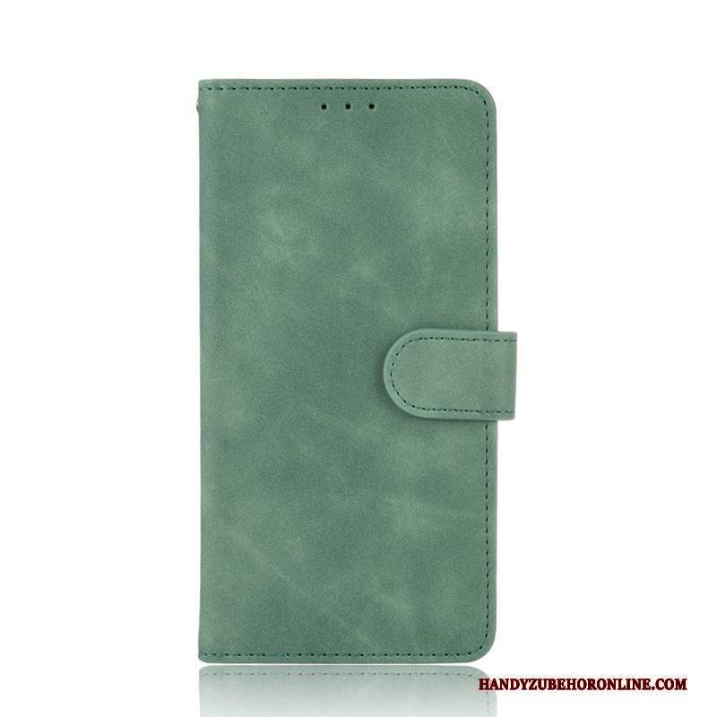 Hülle Samsung Galaxy A21s Folio Handyhüllen Blau, Case Samsung Galaxy A21s Geldbörse Kuh Muster