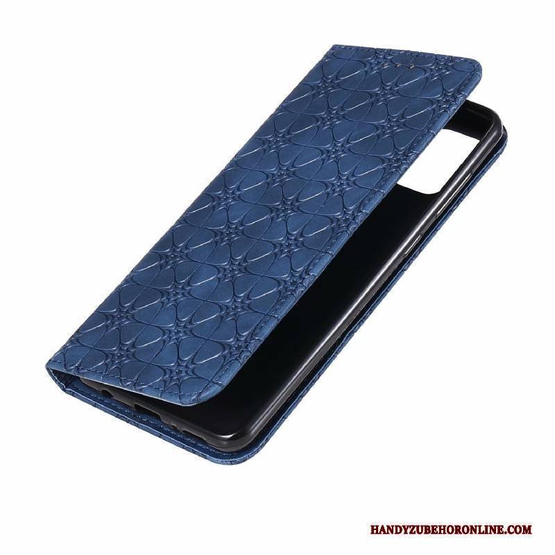 Hülle Samsung Galaxy A21s Taschen Neu Glücklich, Case Samsung Galaxy A21s Lederhülle Muster Blumen