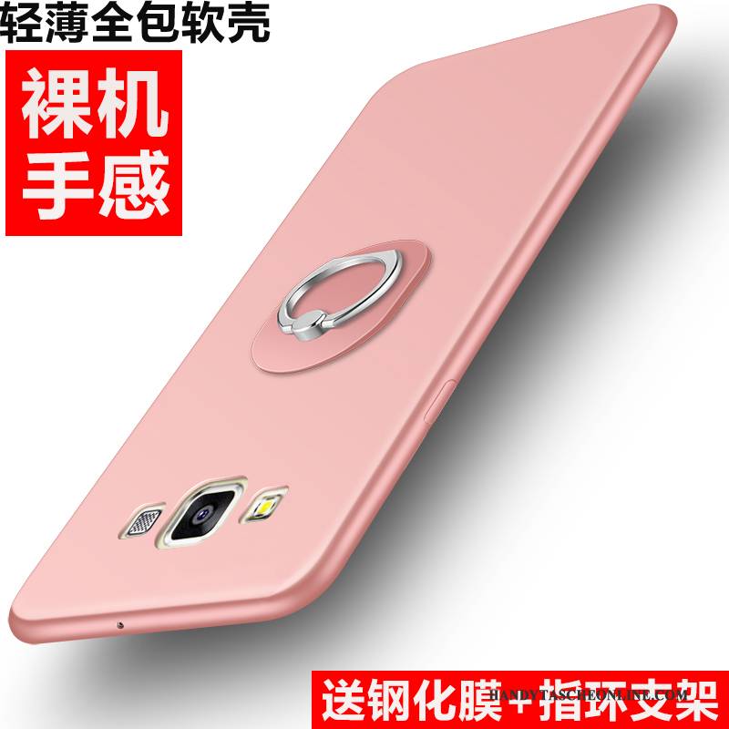 Hülle Samsung Galaxy A3 2015 Farbe Nubuck Leicht, Case Samsung Galaxy A3 2015 Schutz