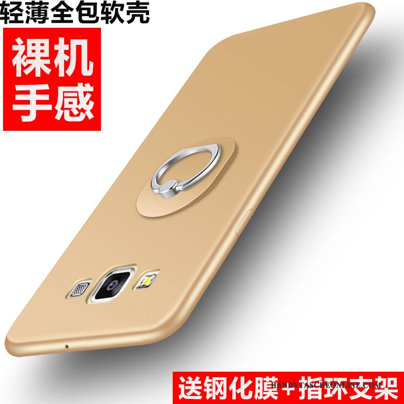 Hülle Samsung Galaxy A3 2015 Farbe Nubuck Leicht, Case Samsung Galaxy A3 2015 Schutz