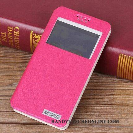 Hülle Samsung Galaxy A3 2015 Lederhülle Dünne Rosa, Case Samsung Galaxy A3 2015 Schutz Handyhüllen