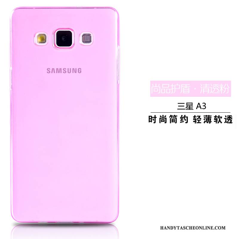 Hülle Samsung Galaxy A3 2015 Silikon Handyhüllen Transparent, Case Samsung Galaxy A3 2015 Weiche