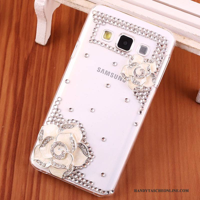 Hülle Samsung Galaxy A3 2015 Strass Gold Schwer, Case Samsung Galaxy A3 2015 Schutz Handyhüllen Anti-sturz