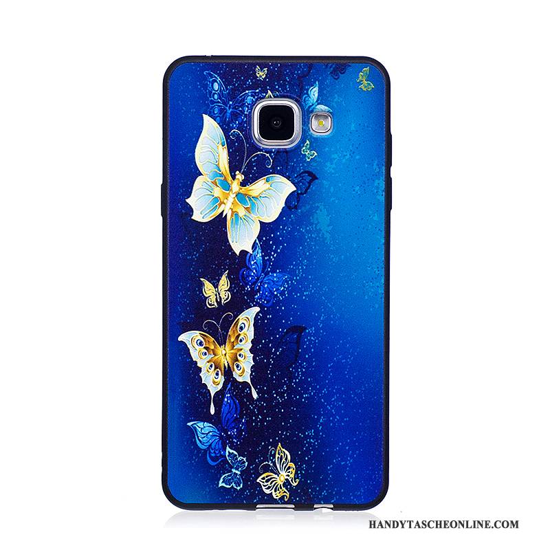 Hülle Samsung Galaxy A3 2016 Schutz Handyhüllen Grün, Case Samsung Galaxy A3 2016 Karikatur Trend