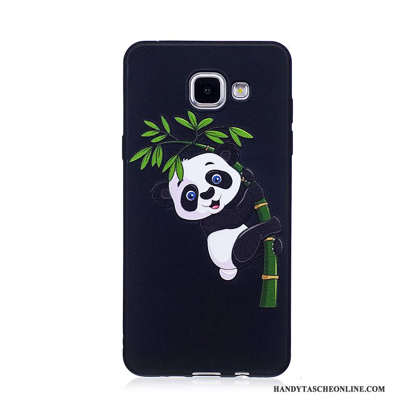 Hülle Samsung Galaxy A3 2016 Schutz Handyhüllen Grün, Case Samsung Galaxy A3 2016 Karikatur Trend