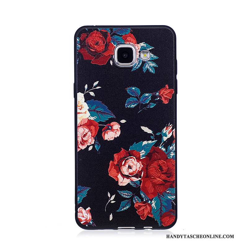 Hülle Samsung Galaxy A3 2016 Schutz Handyhüllen Grün, Case Samsung Galaxy A3 2016 Karikatur Trend