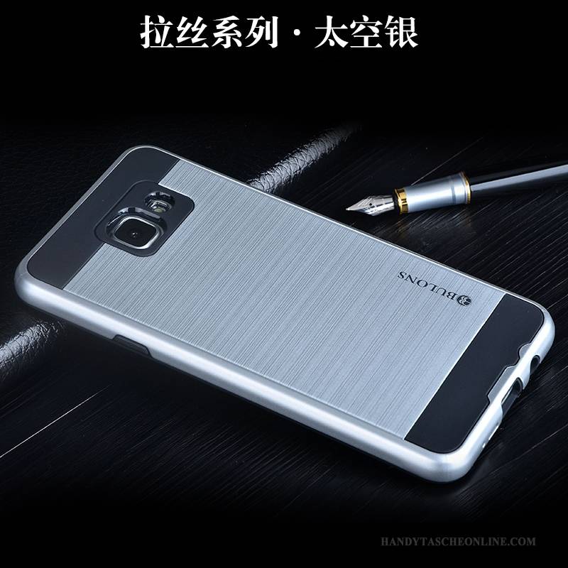 Hülle Samsung Galaxy A3 2016 Silikon Anti-sturz Grenze, Case Samsung Galaxy A3 2016 Schutz Silber Neu