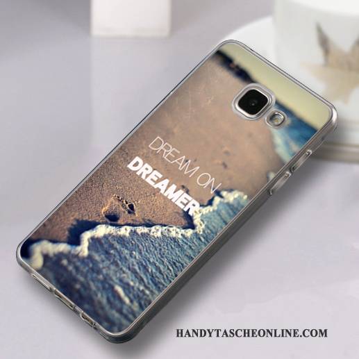 Hülle Samsung Galaxy A3 2016 Silikon Pu Hellblau, Case Samsung Galaxy A3 2016 Taschen Hintere Abdeckung Anti-sturz