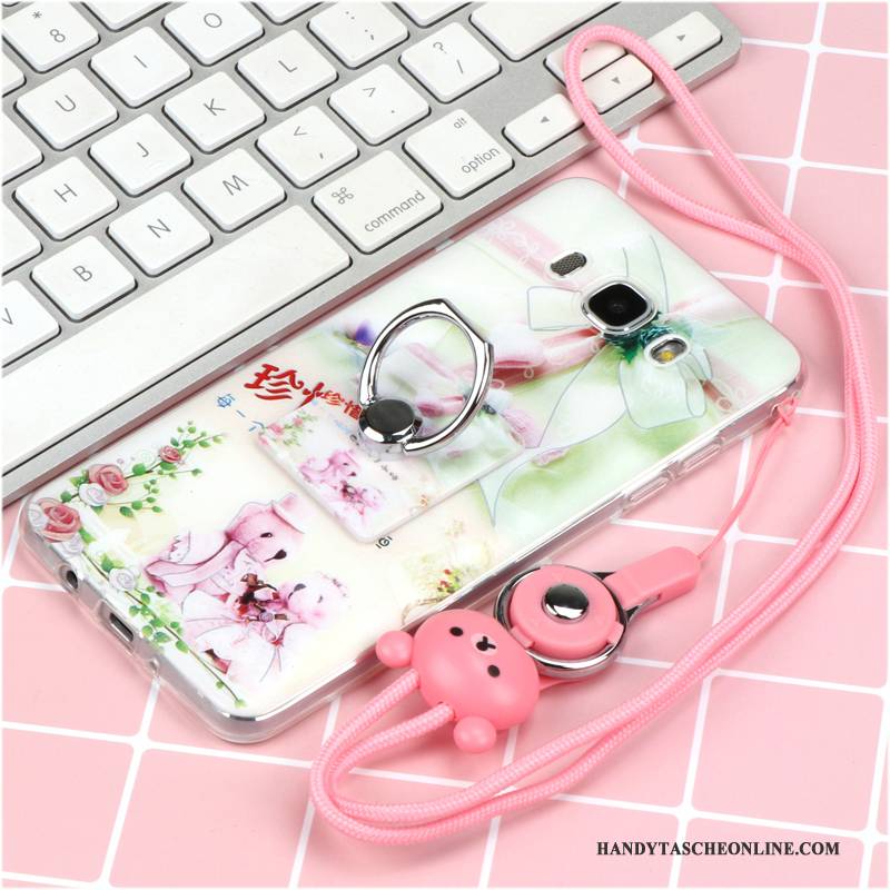 Hülle Samsung Galaxy A3 2016 Silikon Rosa Handyhüllen, Case Samsung Galaxy A3 2016 Weiche