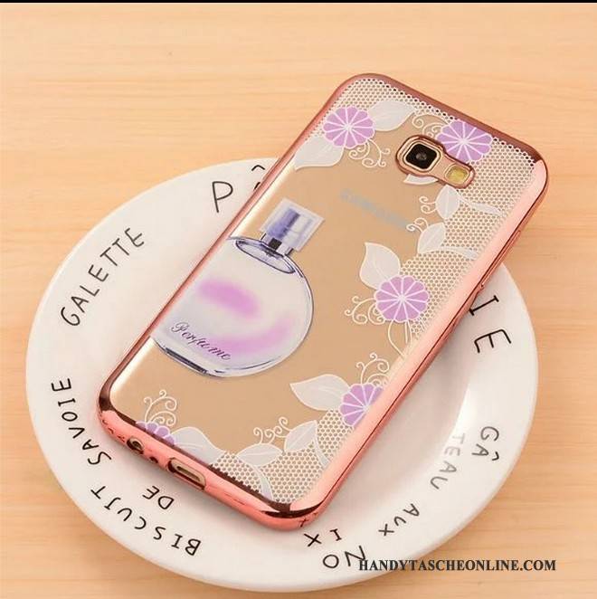 Hülle Samsung Galaxy A3 2017 Schutz Rosa Überzug, Case Samsung Galaxy A3 2017 Silikon Anti-sturz Handyhüllen