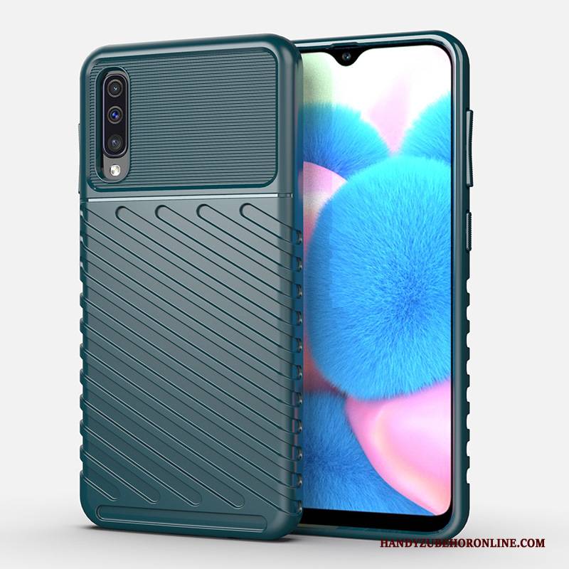 Hülle Samsung Galaxy A30s Für Blau, Case Samsung Galaxy A30s Anti-sturz Handyhüllen