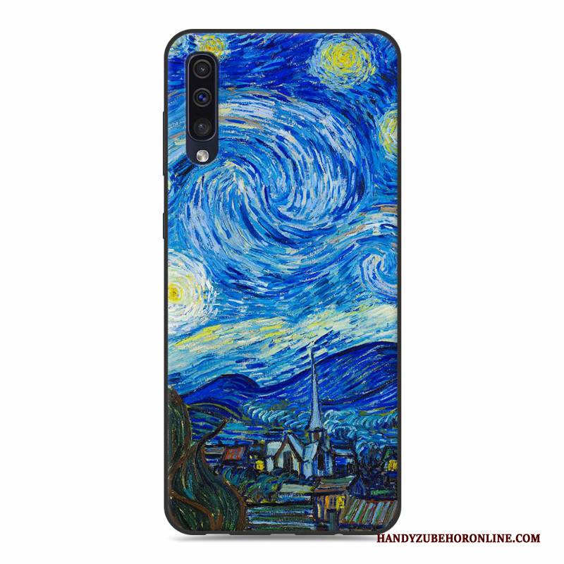 Hülle Samsung Galaxy A30s Gemalt Handyhüllen Landschaft, Case Samsung Galaxy A30s Taschen Persönlichkeit