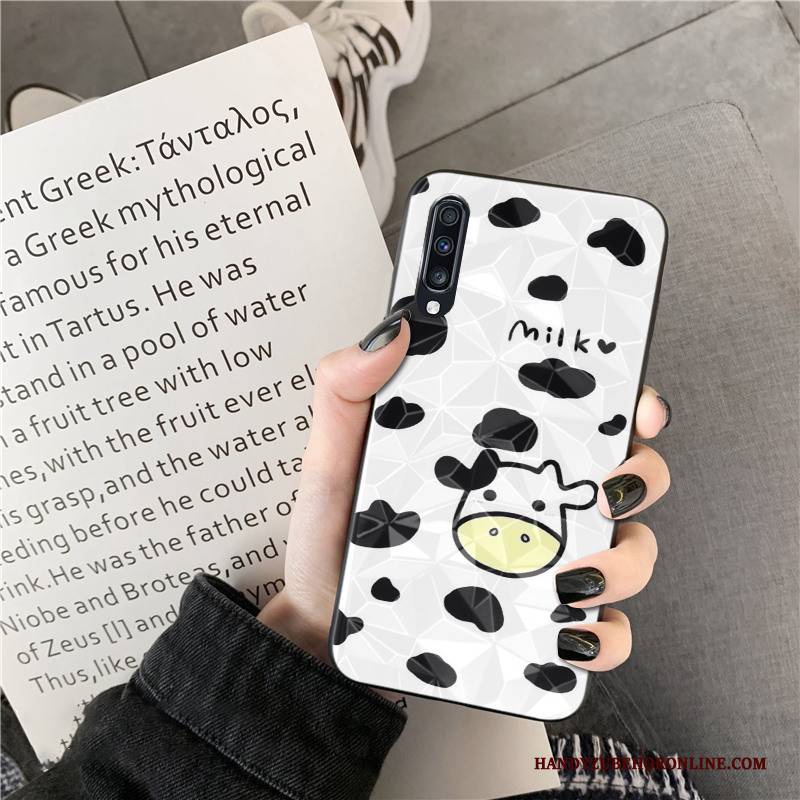 Hülle Samsung Galaxy A30s Karikatur Mini Handyhüllen, Case Samsung Galaxy A30s Silikon Nette Krokodilmuster