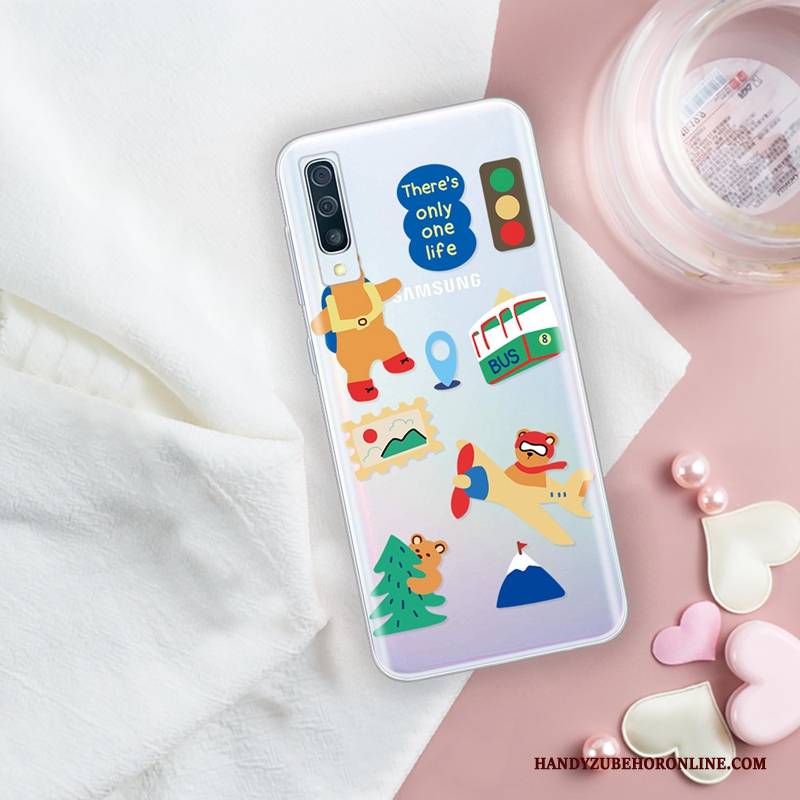 Hülle Samsung Galaxy A30s Karikatur Muster Anti-sturz, Case Samsung Galaxy A30s Taschen Transparent Trend