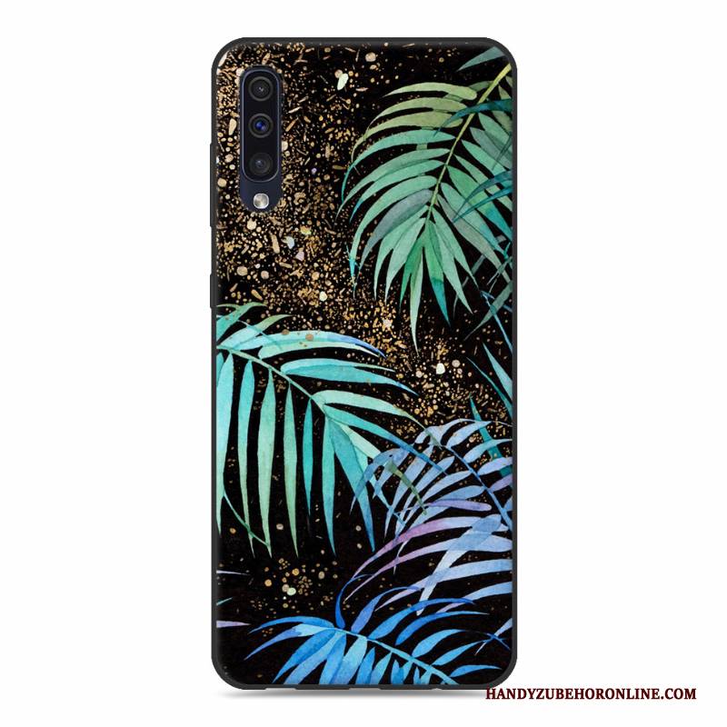 Hülle Samsung Galaxy A30s Karikatur Persönlichkeit Anti-sturz, Case Samsung Galaxy A30s Kreativ Weiß Handyhüllen