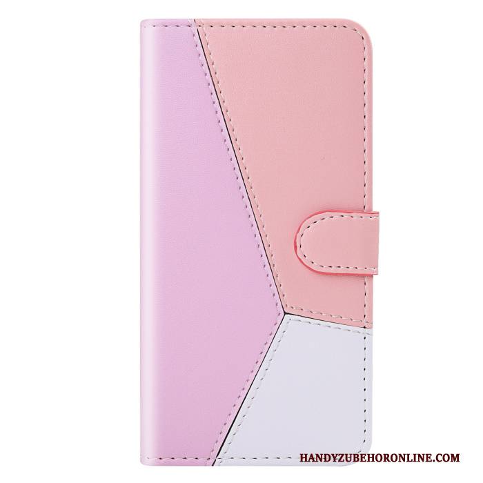 Hülle Samsung Galaxy A30s Lederhülle Schwarz Nähen, Case Samsung Galaxy A30s Schutz