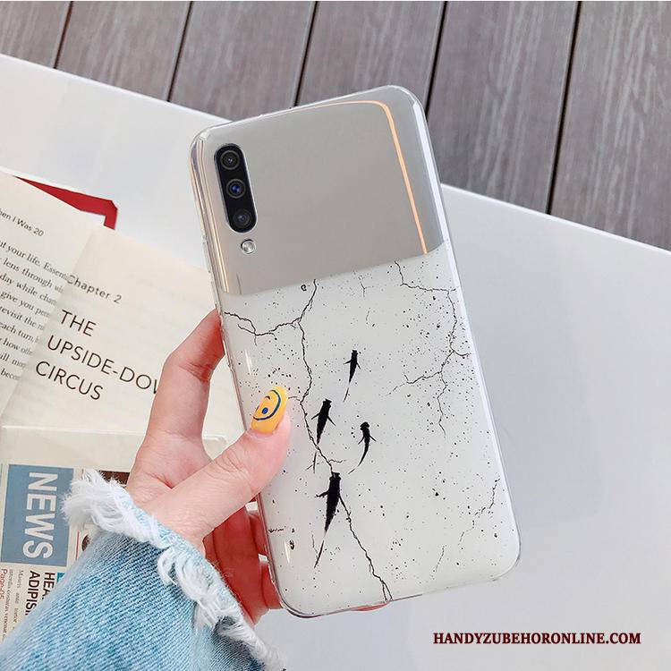 Hülle Samsung Galaxy A30s Mode Persönlichkeit Einfach, Case Samsung Galaxy A30s Taschen Temperieren Anti-sturz