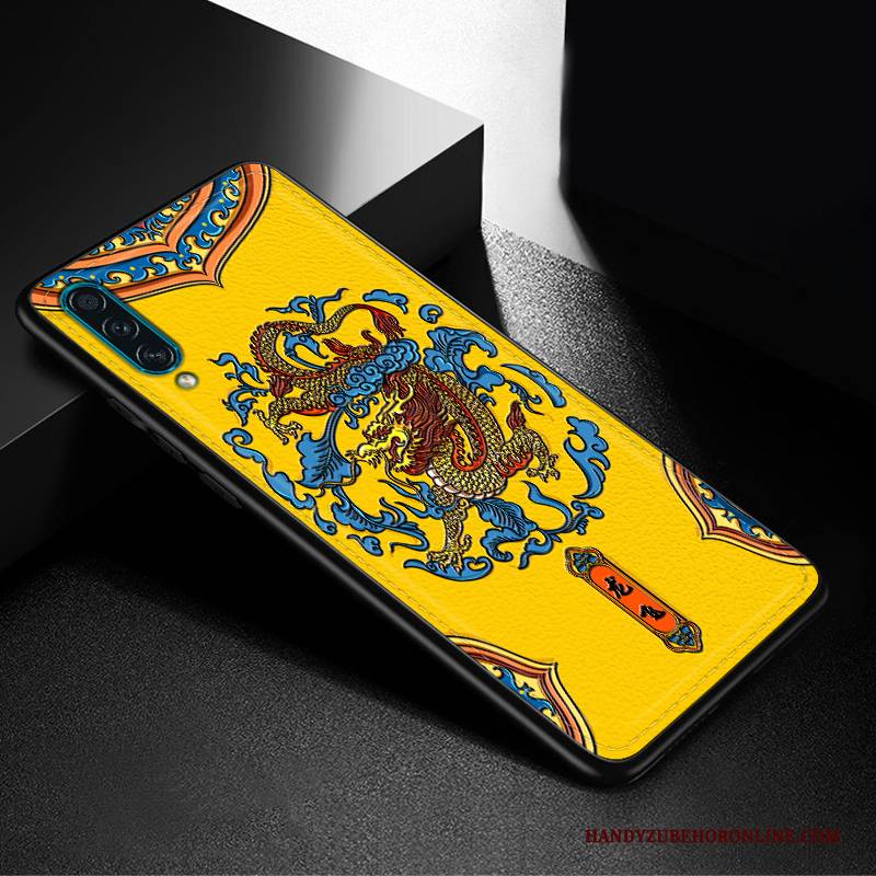 Hülle Samsung Galaxy A30s Prägung Chinesische Art Muster, Case Samsung Galaxy A30s Weiche Trend Persönlichkeit