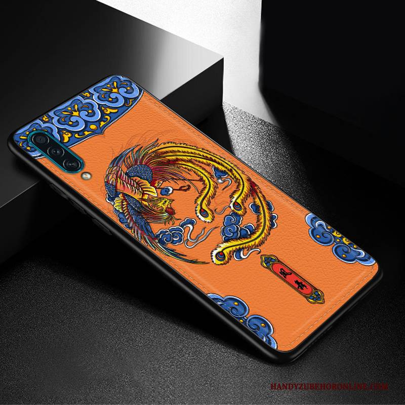 Hülle Samsung Galaxy A30s Prägung Chinesische Art Muster, Case Samsung Galaxy A30s Weiche Trend Persönlichkeit