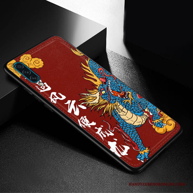 Hülle Samsung Galaxy A30s Prägung Chinesische Art Muster, Case Samsung Galaxy A30s Weiche Trend Persönlichkeit