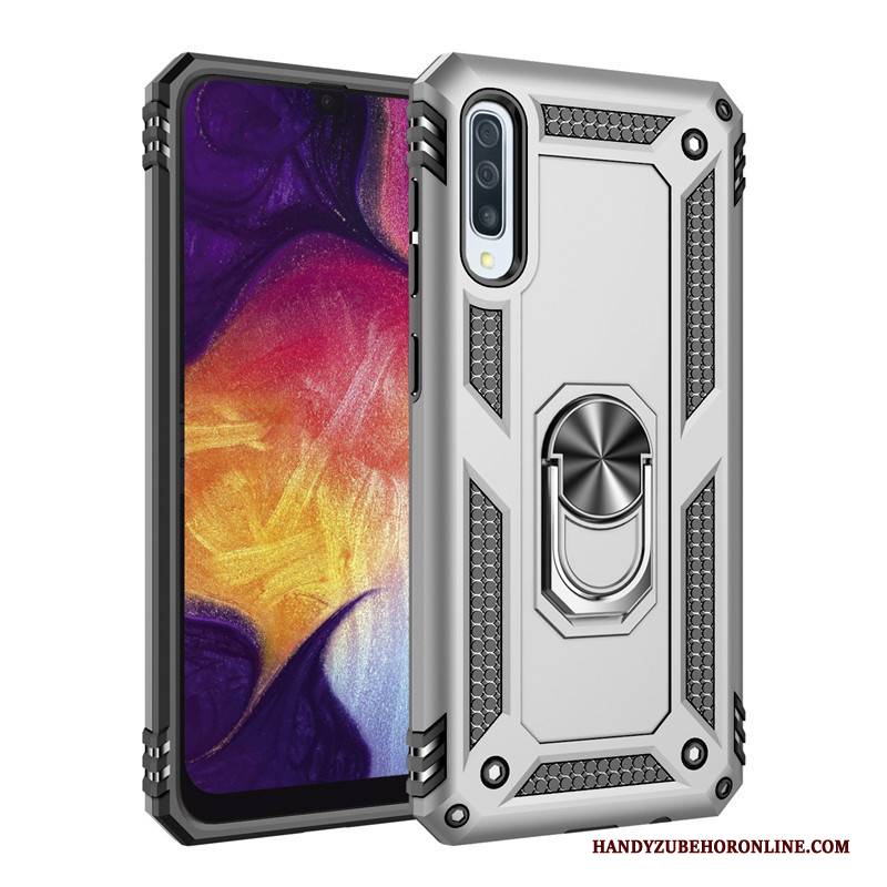 Hülle Samsung Galaxy A30s Taschen Handyhüllen Schwer, Case Samsung Galaxy A30s Halterung Weiß Anti-sturz