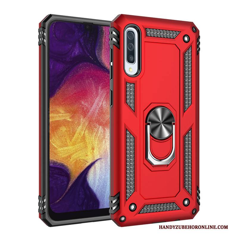 Hülle Samsung Galaxy A30s Taschen Handyhüllen Schwer, Case Samsung Galaxy A30s Halterung Weiß Anti-sturz