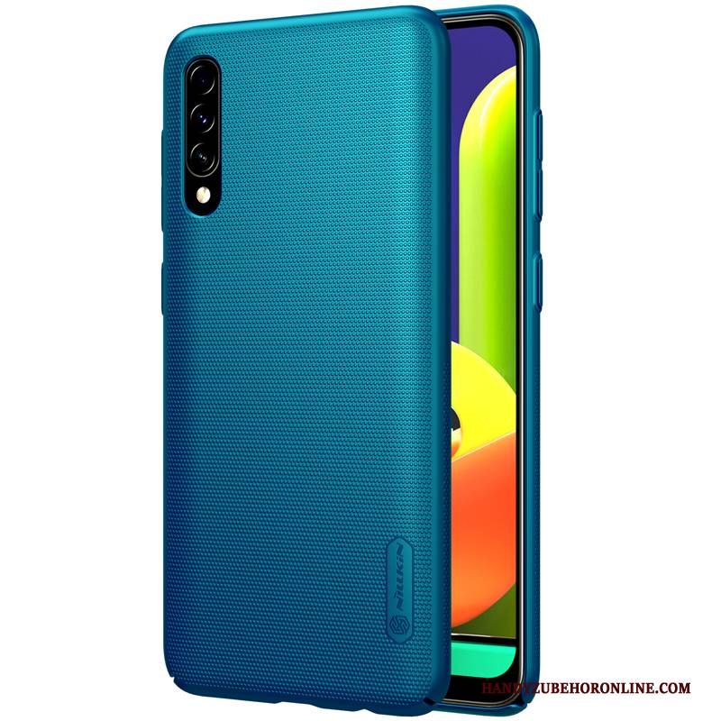 Hülle Samsung Galaxy A30s Taschen Rutschfest Schwer, Case Samsung Galaxy A30s Schutz Gold Weiß