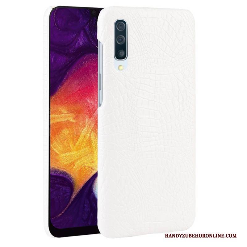 Hülle Samsung Galaxy A30s Taschen Trend Schwer, Case Samsung Galaxy A30s Leder Krokodilmuster Handyhüllen