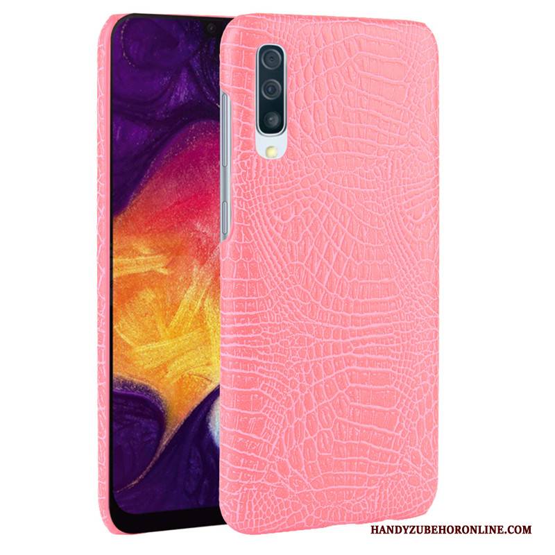 Hülle Samsung Galaxy A30s Taschen Trend Schwer, Case Samsung Galaxy A30s Leder Krokodilmuster Handyhüllen