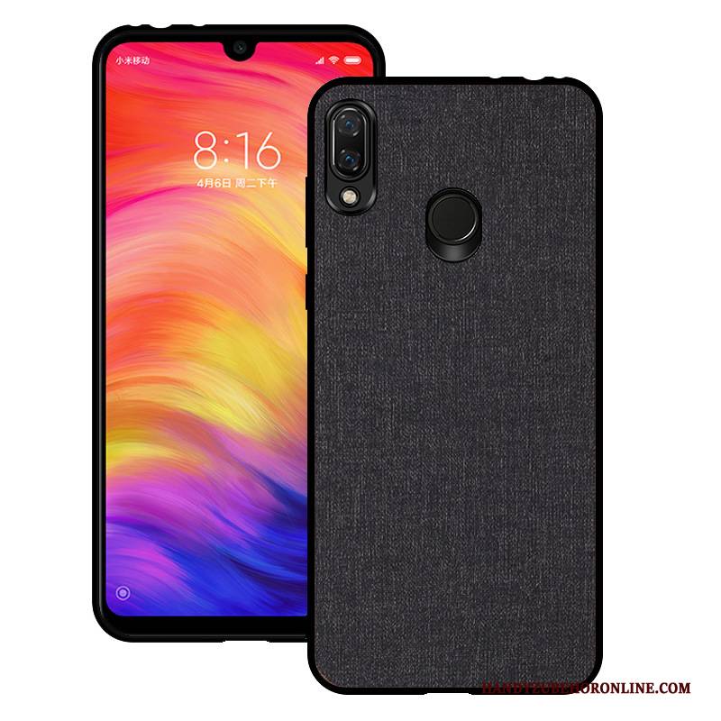 Hülle Samsung Galaxy A40 Mode Schwer Muster, Case Samsung Galaxy A40 Silikon Einfarbig Stoff