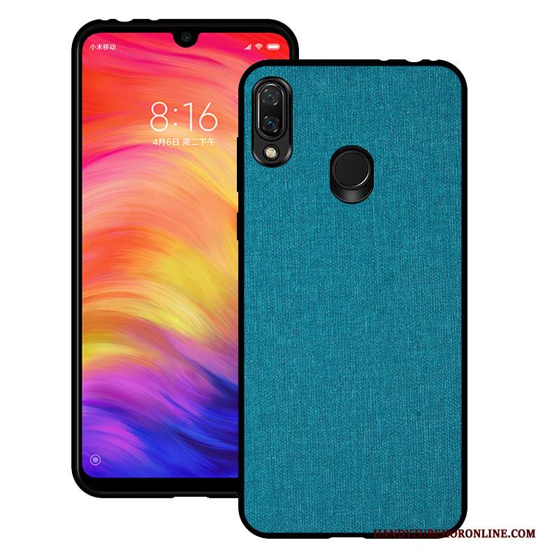 Hülle Samsung Galaxy A40 Mode Schwer Muster, Case Samsung Galaxy A40 Silikon Einfarbig Stoff