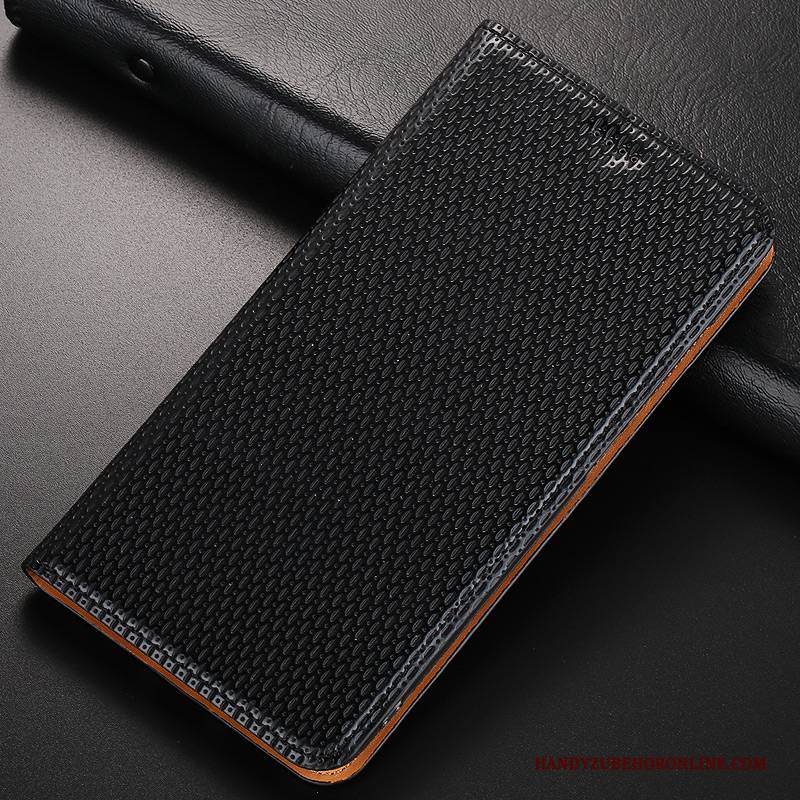 Hülle Samsung Galaxy A40 Schutz Handyhüllen Anti-sturz, Case Samsung Galaxy A40 Lederhülle Muster Dunkelblau