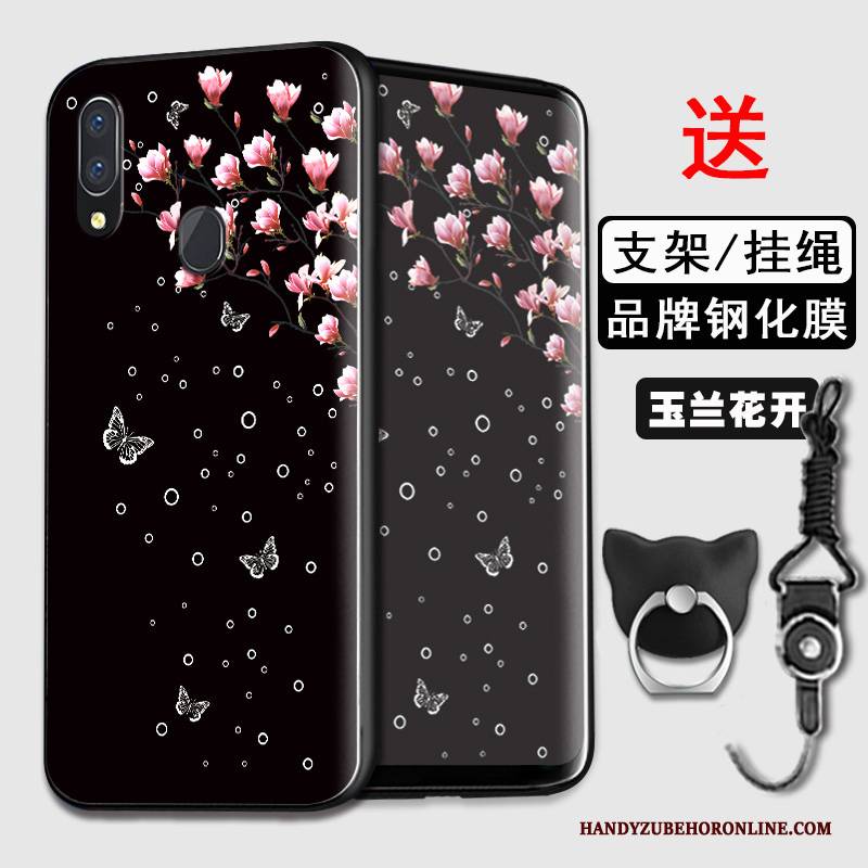 Hülle Samsung Galaxy A40 Weiche Grün Handyhüllen, Case Samsung Galaxy A40 Schutz Anti-sturz