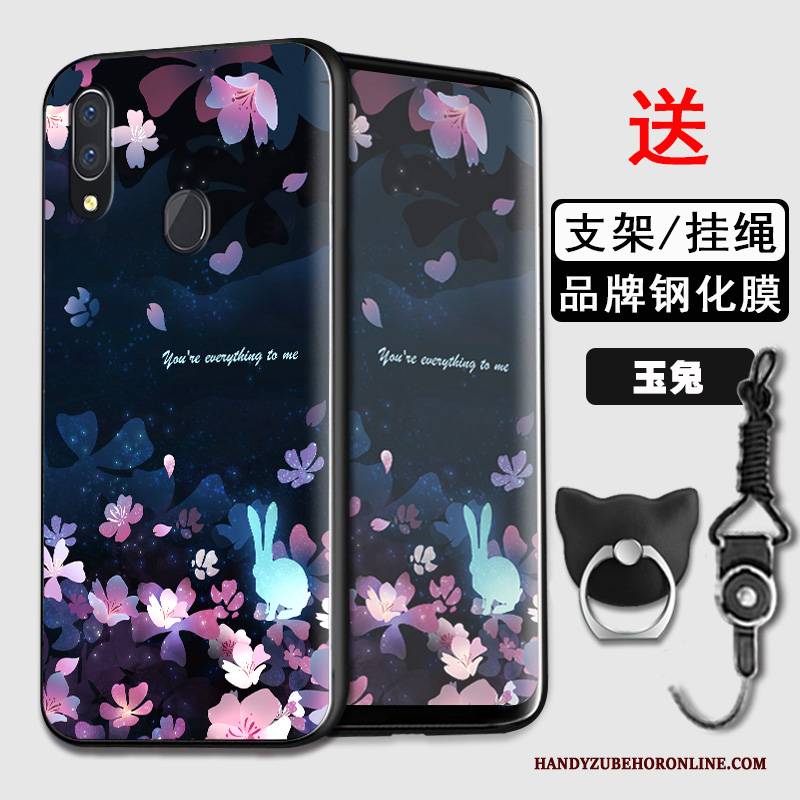 Hülle Samsung Galaxy A40 Weiche Grün Handyhüllen, Case Samsung Galaxy A40 Schutz Anti-sturz