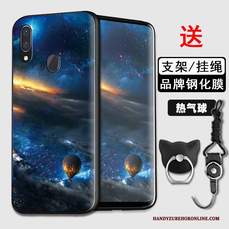 Hülle Samsung Galaxy A40 Weiche Grün Handyhüllen, Case Samsung Galaxy A40 Schutz Anti-sturz