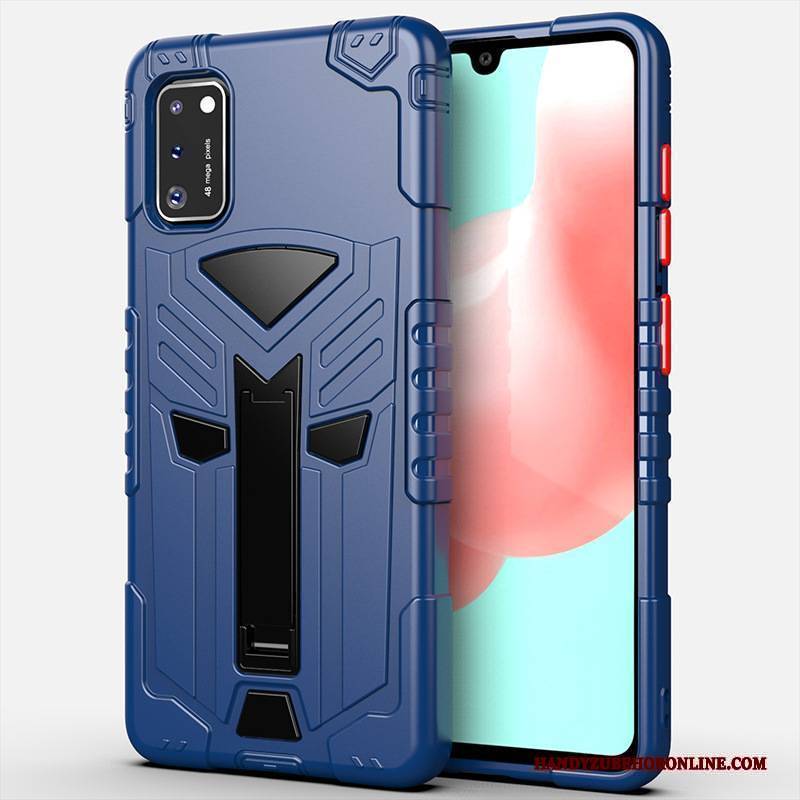 Hülle Samsung Galaxy A41 Halterung Grün Handyhüllen, Case Samsung Galaxy A41 Weiche