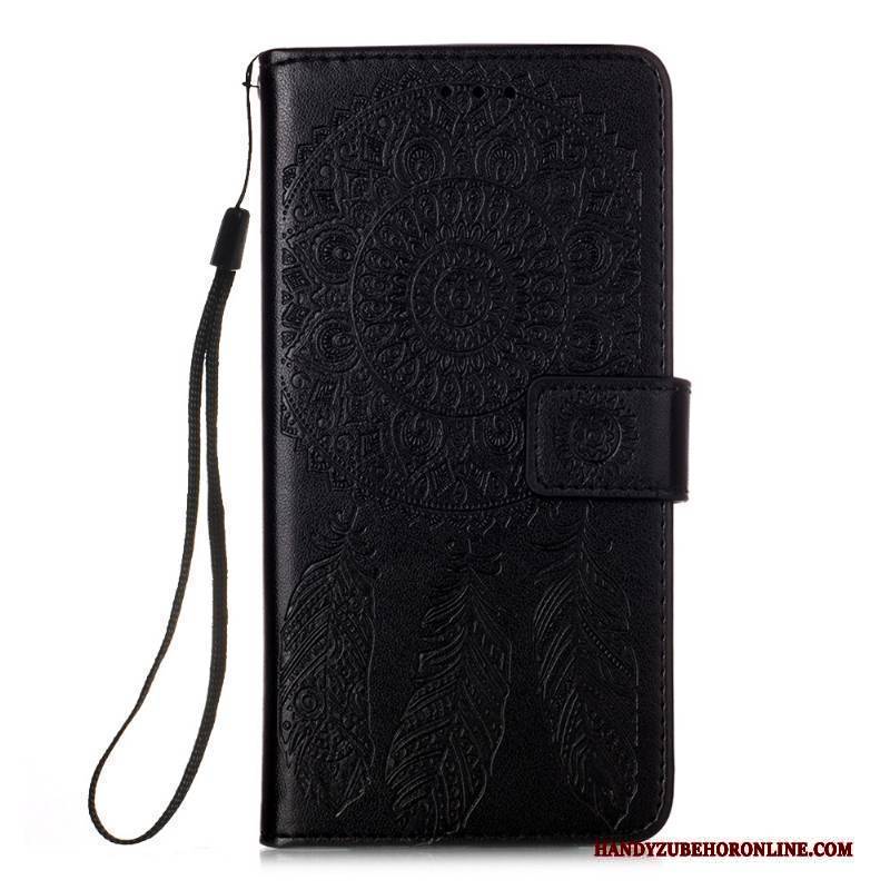 Hülle Samsung Galaxy A41 Lederhülle Lila Handyhüllen, Case Samsung Galaxy A41 Folio