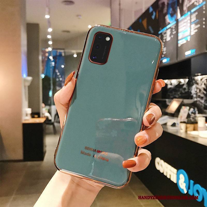 Hülle Samsung Galaxy A41 Silikon Einfach Handyhüllen, Case Samsung Galaxy A41 Schutz Leicht Anti-sturz