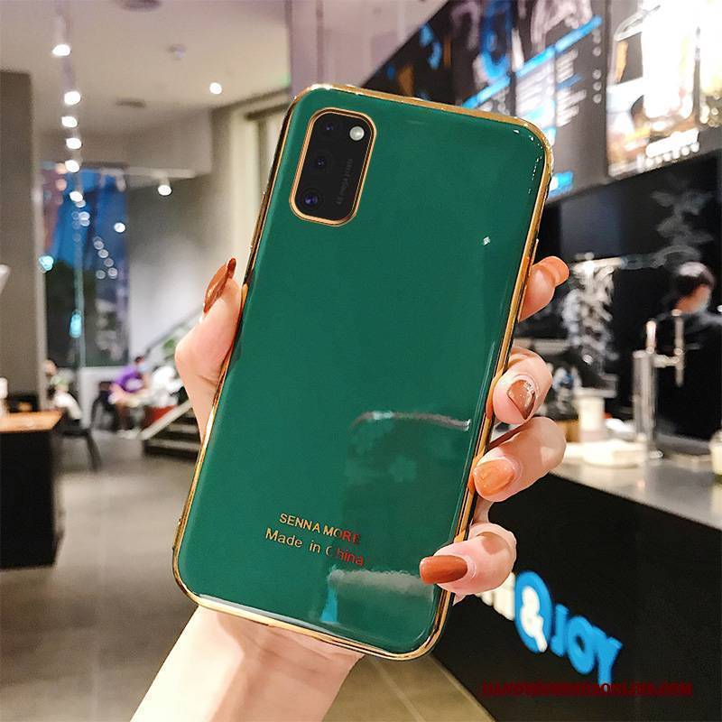 Hülle Samsung Galaxy A41 Silikon Einfach Handyhüllen, Case Samsung Galaxy A41 Schutz Leicht Anti-sturz